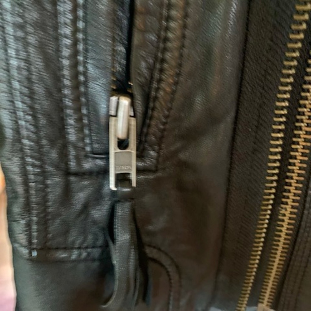 Joie Ailey Leather Moto Jacket - Picture 3 of 5